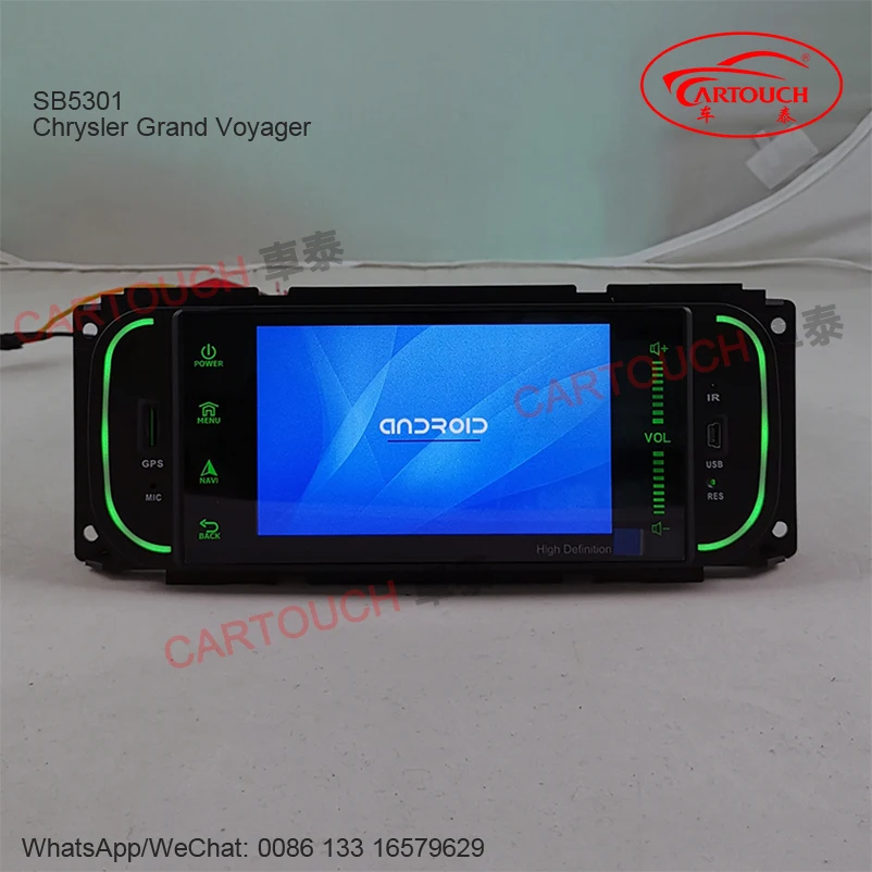 Cartouch Android 4G Автомобильный dvd-плеер для CHRYSLER GRAND VOYAGER автомобильный dvd Радио FM RDS BT зеркальная ссылка для Android мобильного iPhone