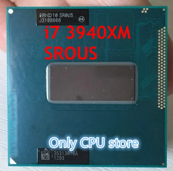

free shipping INTEL CPUI7-3940XM SR0US I7 3940XM processor SROUS 3.0G-3.9G/8M