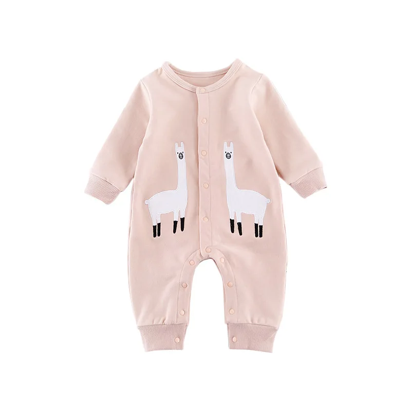 طويلة الأكمام رومبير لطيف الربيع الخريف الدافئة الرضع طفل بذلة الكرتون بلون قطعة واحدة الفتيان الفتيات حيوان طفل وزرة طويلة الأكمام رومبير لطيف الربيع الخريف الدافئة الرضع طفل بذلة الكرتون بلون قطعة واحدة الفتيان الفتيات حيوان طفل وزرة