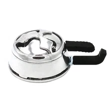 Алюминиевый двойной ручкой кальян уголь держатель для водопроводной трубы/кальян/Sheesha/Chicha/Narguile аксессуары для чаши SH702