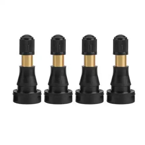 

4PCS High Pressure Snap In Valve Stems 2.5" Tall TR602HP .453 Hole Diameter