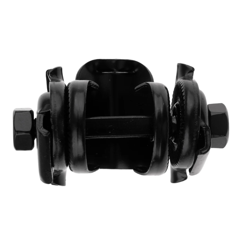 New Black Steel Saddle Guts Seat Post Clamp 24mm Bike Bicycle Cycling Seat Post Clip Mount Bracket