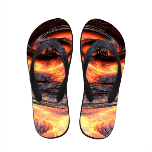 FORUDESIGNS/летние модные сланцы для мужчин, мужские туфли на плоской подошве дизайнерская обувь массажные пляжные шлёпки мужчин шлёпанцы женщин высо - Цвет: C0672AB