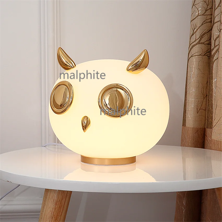 

Creative Cartoon Animal Nordic Home Decor Lighting Table Lamp Bedroom Desk Lamp Bedside Warm Table Lights Study Simple Luminaire