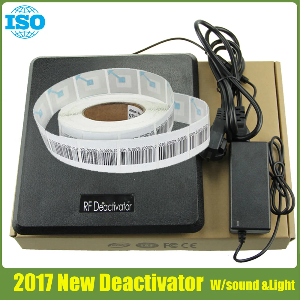 

eas deactivator RF8.2Mhz soft label deactivator sensor tag detector w/ sound light alarm