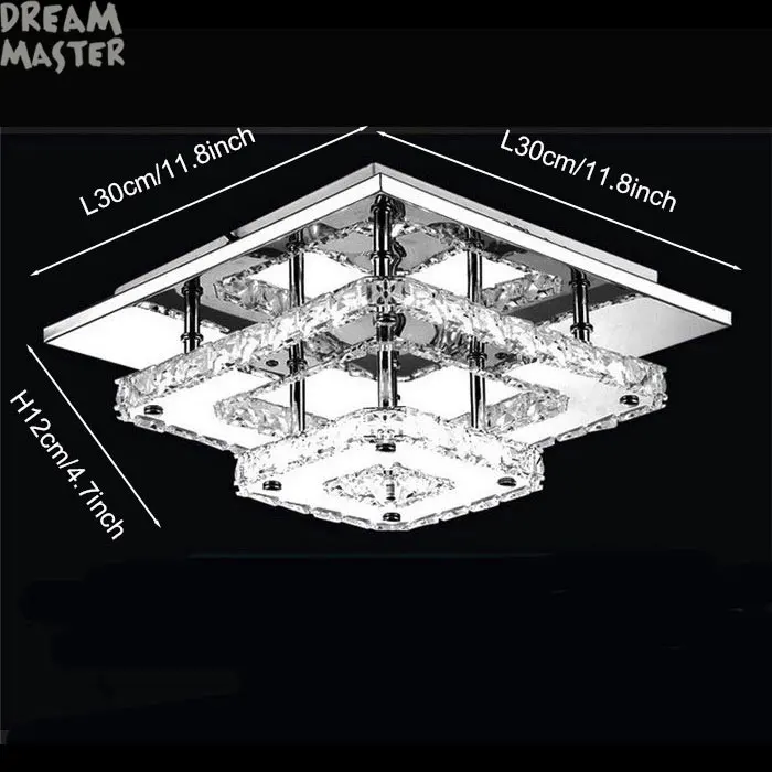 Lustres de Teto Lamparas de Techo Cristal Moderno Luzes Luminária Lâmpada Interior Lustres Cama Sala Estar Hall Lâmpadas Led 3 Cheap hall lamp