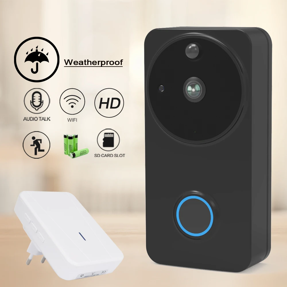 CTVMAN Waterproof Video Call Wifi Doorbell for