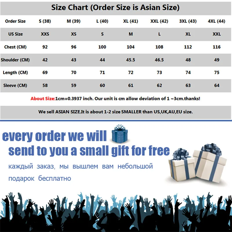 39 slim fit shirt size chart