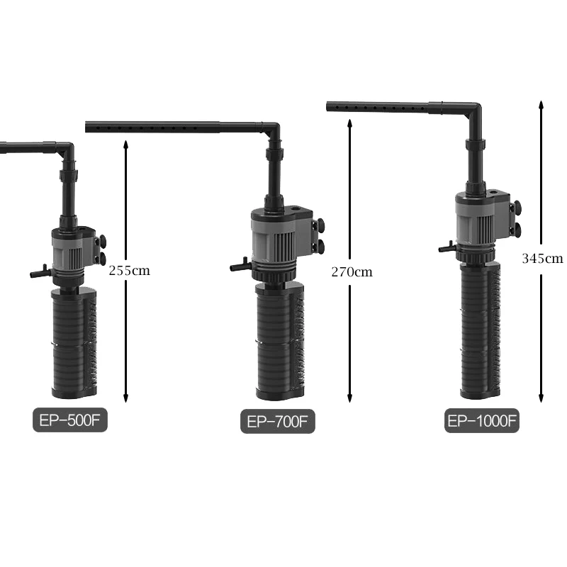 3 в 1 насос для фильтрации воды в аквариуме погружной внутренний фильтр для аквариума фильтрация аквариум Filte - Цвет: 270cm with plug