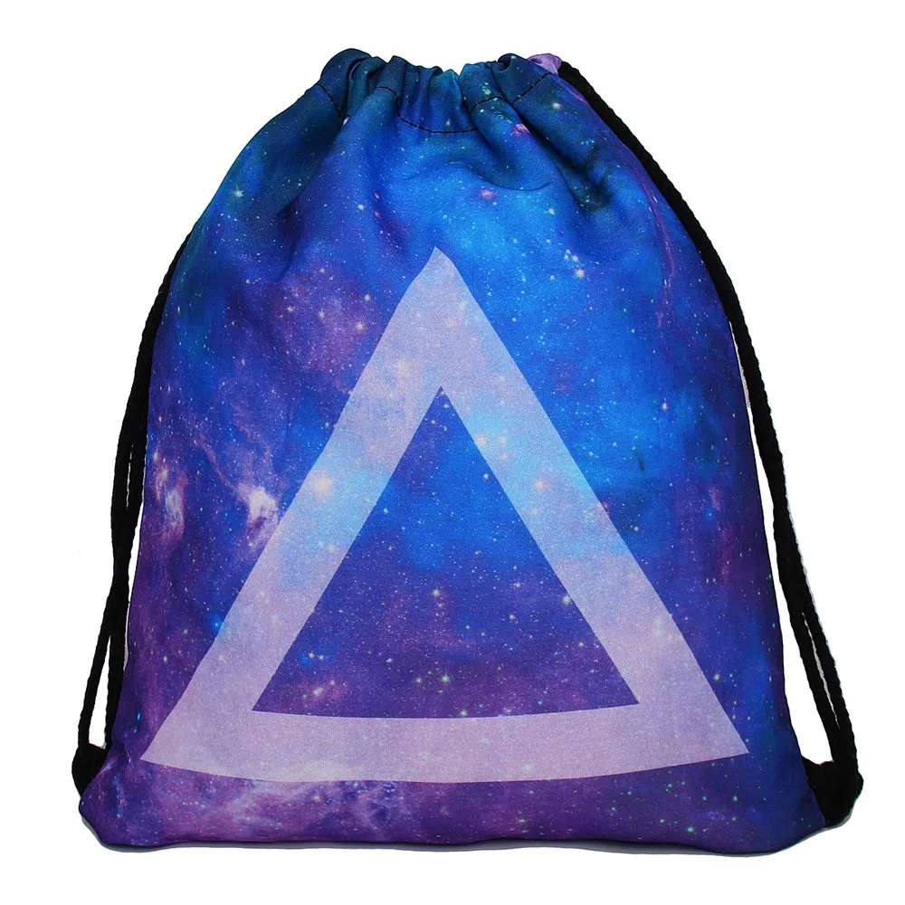 DAOXI 3D печатных Единорог завязки сумки модные Повседневное Для женщин путешествия для школьных рюкзаков