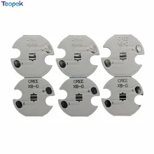 50 шт. XBD алюминиевый светодиодный печатной платы 8 мм 10 мм 12 мм 14 мм 16 мм 20 мм для Cree XB-D или светодиодный чип