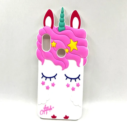 unicorn white Силиконовый чехол для huawei Nova 3 3i чехол милый 3D мультяшный чехол для Nova3 Nova3i INE-LX2 INE-LX9 Мягкий защитный чехол - Цвет: unicorn white