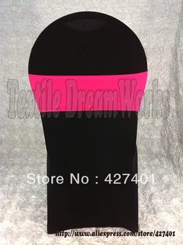 

Hot Sale Fuchsia Spandex Bands / Lycra Band / Expand Bands /spandex chair sash/Chair cover sash For Wedding & Banquet
