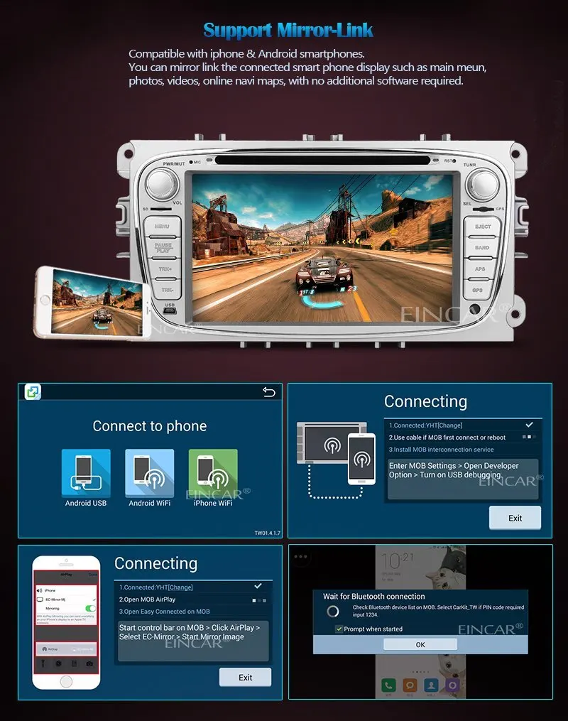 Best Android 5.1 Car DVD Player for ford focus and mondeo Car Stereo Radio In Dash GPS Navigation Autoradio Headunit Bluetooth CANBUS 2 Best Android 5.1 Car DVD Player for ford focus and mondeo Car Stereo Radio In Dash GPS Navigation Autoradio Headunit Bluetooth CANBUS 2