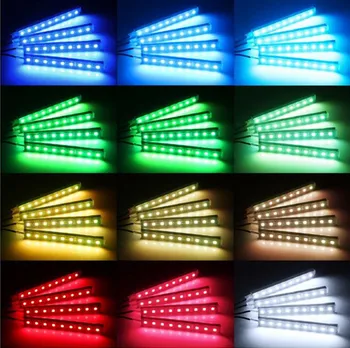 

Car Styling Car interior LED decoration FOR Audi a4 a3 q5 q7 a5 b6 b8 a6 c5 b7 c6 audifonos bluetooth Accessories