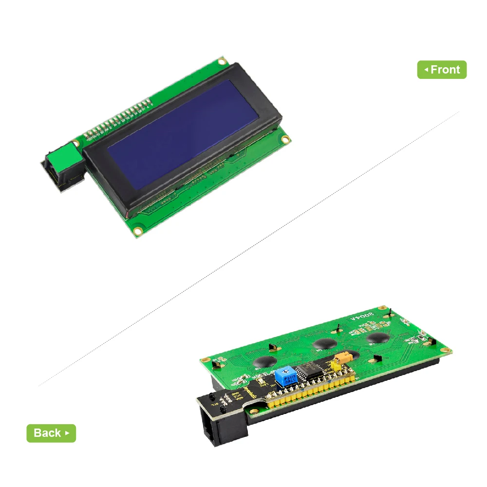 Новинка! Keyestudio EASY plug IEC 2004 ЖК-дисплей модуль для Arduino пара