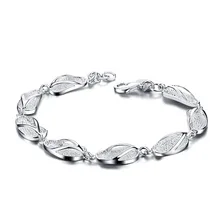 Mujeres pulsera 925 plata pura ; 925 ; 925 mujeres joyería de plata esterlina ; plata pulseras del encanto ;