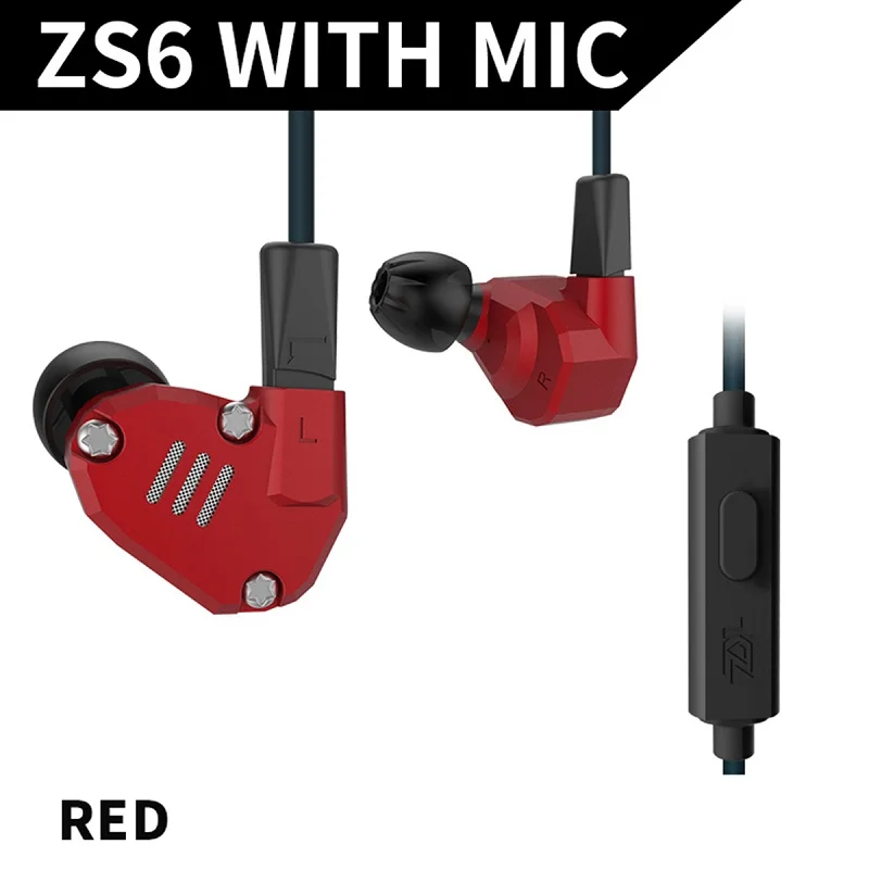 KZ ZS6 восемь драйвер наушников 2DD 2BA Динамический и арматура в ухо Hi-Fi стерео гарнитура Спорт Съемная Bluetooth обновления кабель