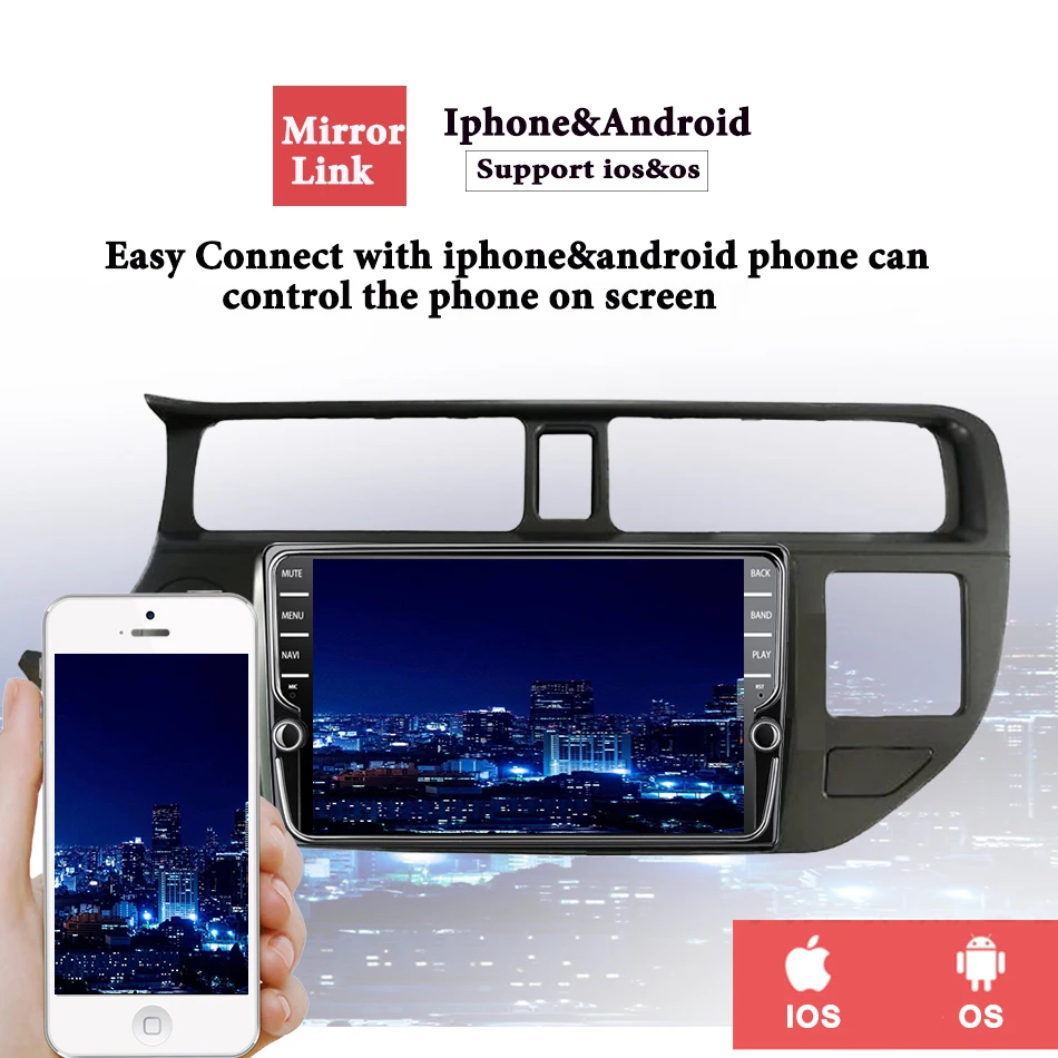 9 inch 2.5D Android 9.1 Car DVD Player For Kia K3 RIO 2011 2012 2013 2014 CAR GPS Multimedia Naviga