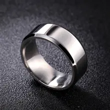 4mm 6mm 8mm Bright and Dull Polish Titanium Ring For Men and Women Couple Ring Personalized Ring Customize Ring Engraved Ring