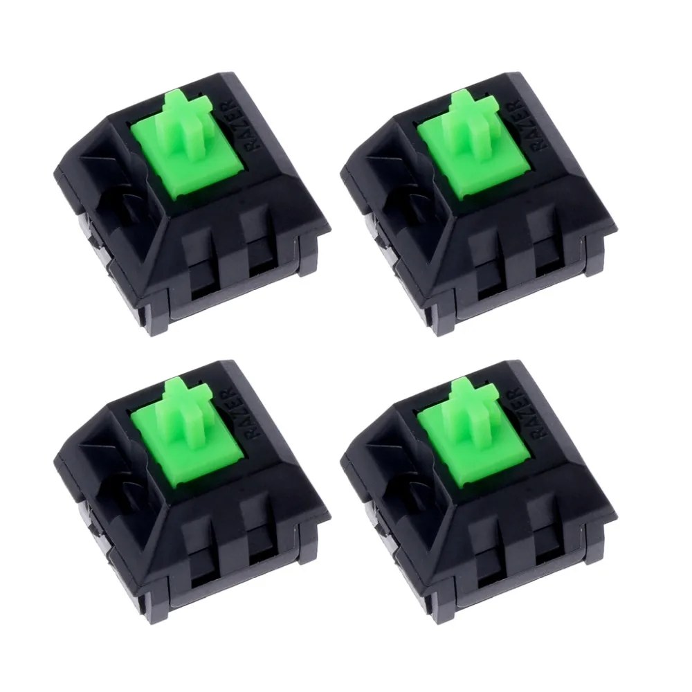 

4Pcs Green Switches Axis for Razer Gaming Mechanical Keyboard for Cherry MX 3pin Switch