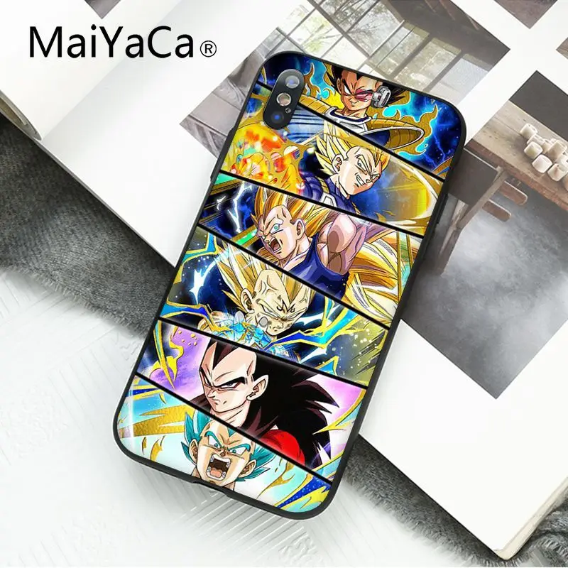 MaiYaCa Dragon Ball Z Super DBZ Goku Модный чехол для телефона iphone 11 Pro 11Pro MAX 8 7 6S Plus 5 5S SE XR X XS MAX 10 Coque