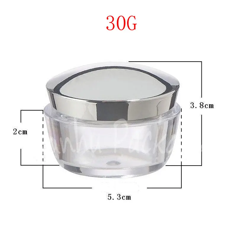 Download 30G Transparent Plastic Bottle With Silver Cap , 30CC ... Yellowimages Mockups