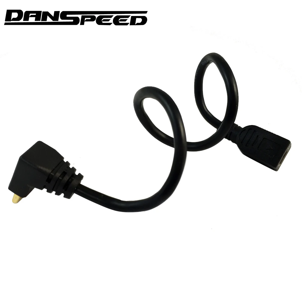 Danspeed 25 см Mini USB 2 0 5Pin Женский к 3 1 Тип C Мужской Соединительный кабель адаптера