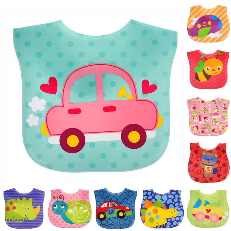 

Baby Bibs Children EVA Waterproof Cartoon Bibs Infant Burp Clothing Feeding Eating Towel Kids Baby Bib Cloth Feeding Accessories