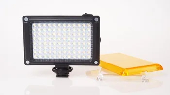 

Ulanzi Mini LED Video Light 2 Magnet Filters 3 Ways Power Supply for Smartphone Camera with Cold Shoe Rechargeable Battery