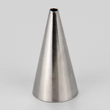 30 шт./лот) FDA высокое качество из нержавеющей стали украшения торта маленькая круглая насадка#4