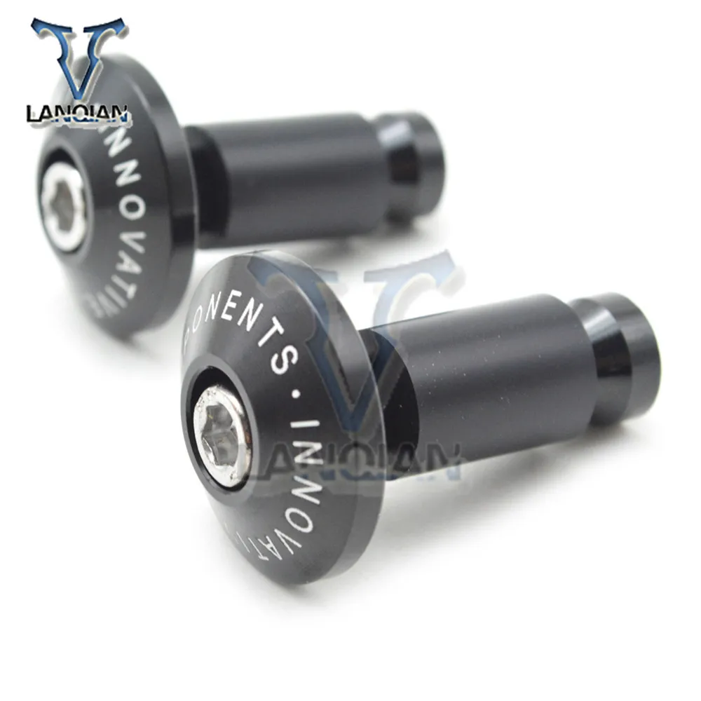 Мотоцикл 7/8 ''CNC Ручка Бар Конец универсальные рукоятки на руль для Kawasaki Z800/E