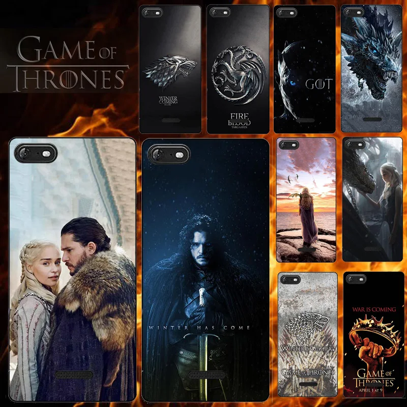 

Phone Case For Wiko Tommy 3 2 Plus Robby 2 Rainbow Lite Jam 3G U feel Pulp Lite Prime GO FAB Cover for Game Of Thrones Seasons 8