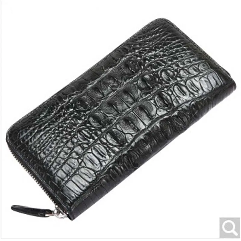

luodungongniu Man cluth bag real crocodile leather men bag Thai crocodile leather men wallet Leisure Multi-card Money folder