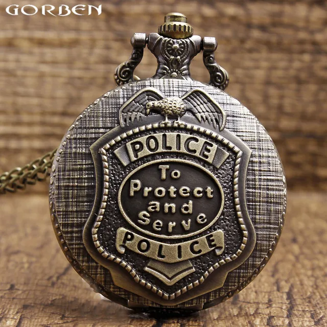 2017 New Arrival Quartz Pocket Watch The Police To Protect And Serve Pattern Nec 2017 New Arrival Quartz Pocket Watch The Police To Protect And Serve Pattern Nec