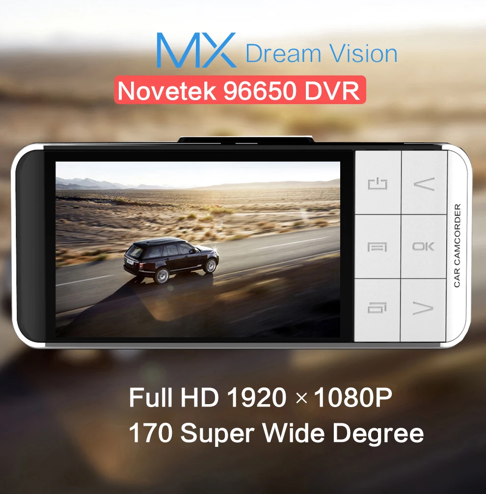 Видеорегистратор ANYTEK AT66A Novatek FHD1080P угол обзора 170 градусов возможность