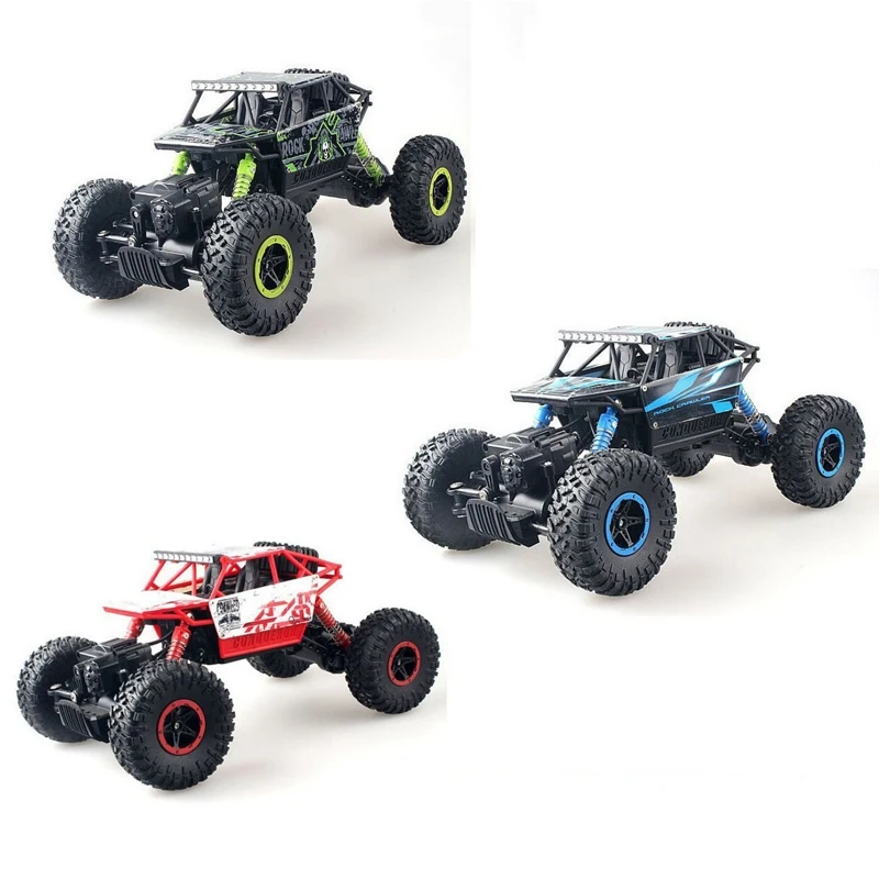 RC автомобиль 4WD 2,4 ГГц восхождение дистанционного Управление Bigfoot внедорожник игрушки для детей рок сканеры ралли подняться автомобиль