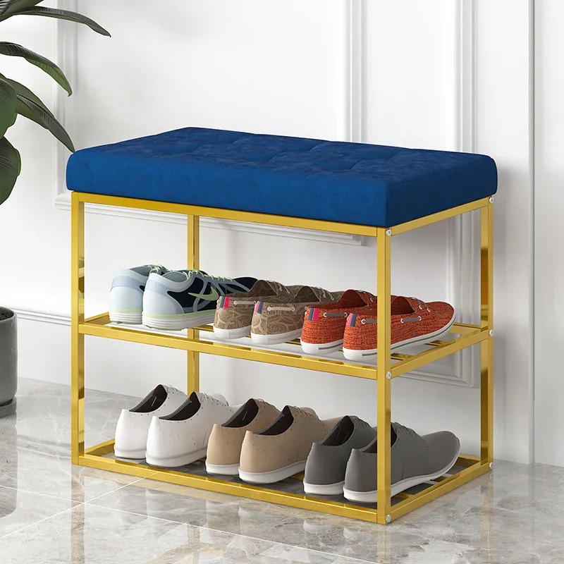 حذاء مقاعد البدلاء إطار فولاذي مع المخملية وسادة غرفة المعيشة مدخل خزانة خذاء الأزياء حذاء رف طاولة طعام كرسي الأثاث حذاء مقاعد البدلاء إطار فولاذي مع المخملية وسادة غرفة المعيشة مدخل خزانة خذاء الأزياء حذاء رف طاولة طعام كرسي الأثاث