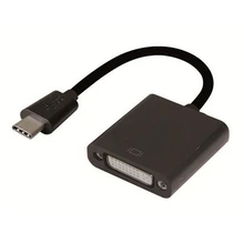 10 шт. черный, белый цвет 1080 P Мониторы USB-C USB 3.1 Тип C Мужской к DVI Кабель-адаптер для chrombook macBook