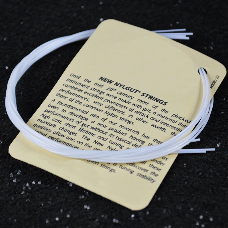 

5 Sets High Quality Ukelele Strings White Nylon Hawaii Guitar String Soprano Concert Tenor Ukulele Accessories