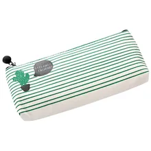 3 шт. Дорожный Чехол для карандашей с рисунком кактуса для школьников и студентов