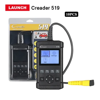 

10Pcs/Lots Launch Direct Store CReader 519 Scanner full obd2/eobd diagnostic functions CR519 same as CR 5001 DHL free