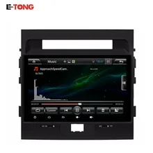 10.1inch Android 4.4.4 Car Radio Din 2 Bluetooth Autoradio 1024*600 GPS Navigation For Toyota Land Cruiser Car 200 LC200 07-12