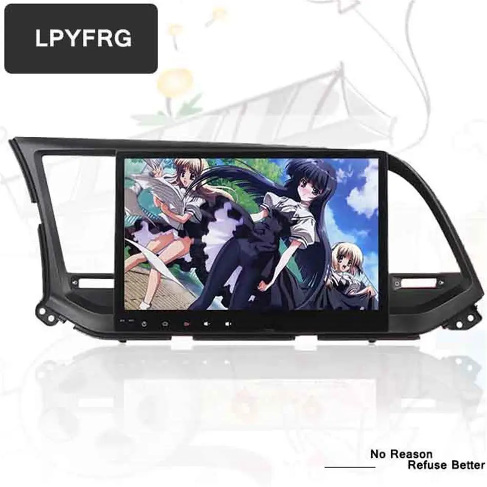 

Octa Core 4G RAM Android 9.0 Tape recorder Car radio Player For Hyundai Elantra 2016 -2019 Bluetooth car stereo audio no dvd