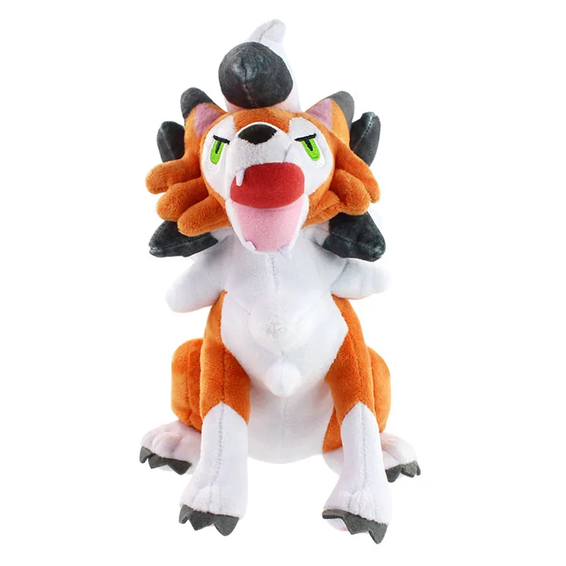 4 стиля 22-28 см Горячие Peluche детские игрушки Lycanroc Сумерки форма рок Плюшевые мультфильм аниме милая кукла рождественский подарок для детей