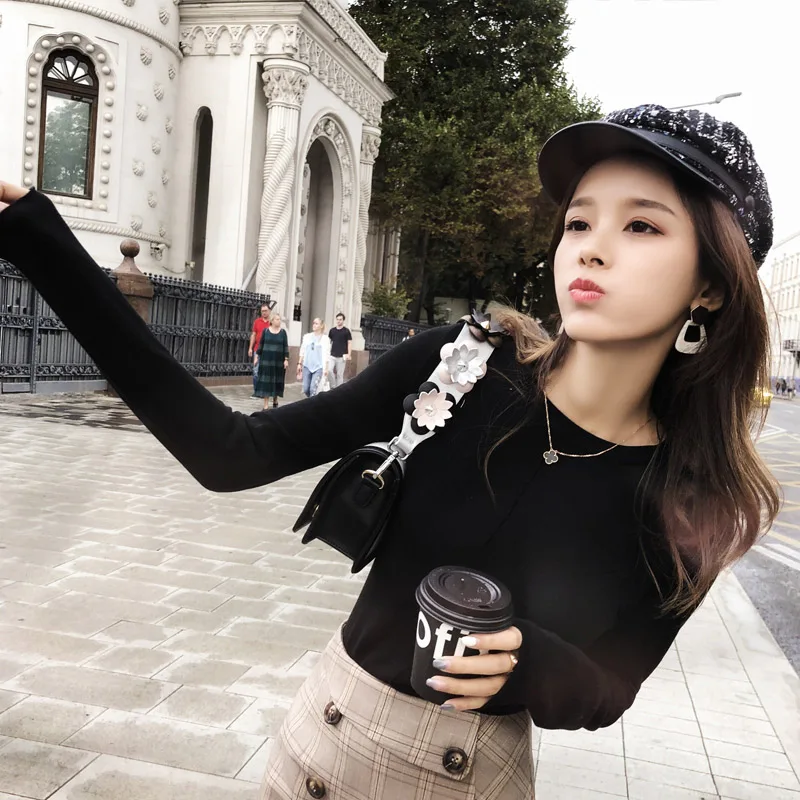 

Mishow Women Pullovers 2018 Autumn Winter Sweater Knitted Casual Jumper Fashion Slim Turtleneck Warm Female Sweaters MX18C5187