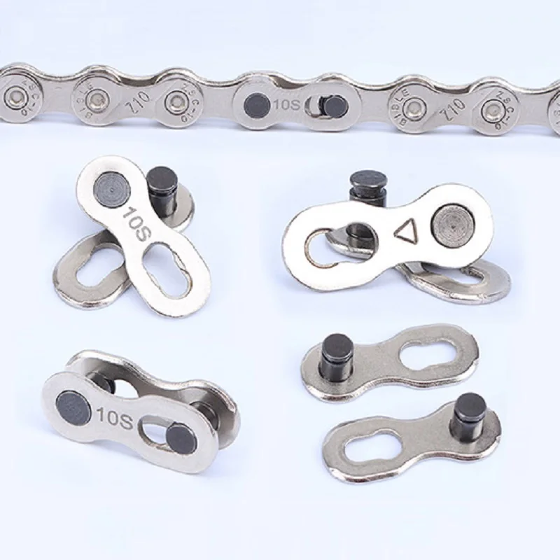 10PCS Clean Bicycle Chains 9 MTB Mountainbike Road Bike Chains Steel