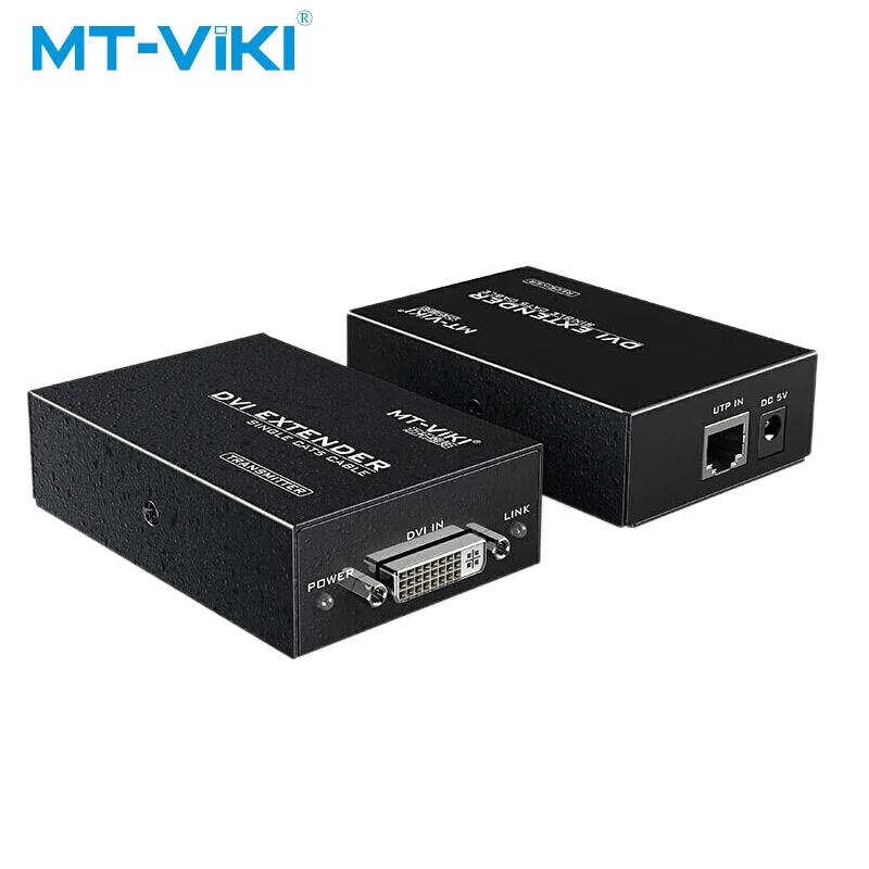 

MT-VIKI DVI Extender UTP 1080 p HD Hohe Qualitдt 50 mt 100 mt Booster ьber Cat 5e/6 RJ45 ein Paar MT-DV100