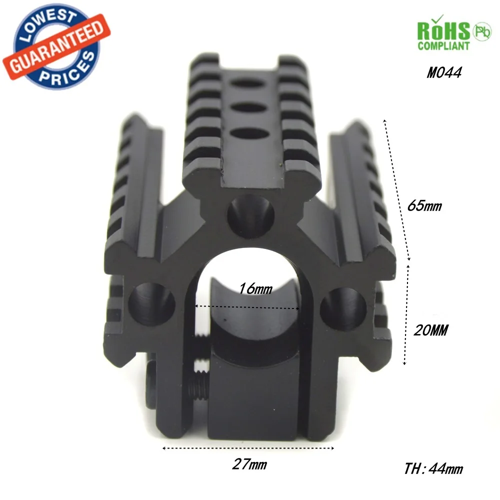 1PC M044 Hunting Rifle Scope Tri Rail On Barrel Of 20mm extend scope