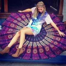 Большой пляжный бикини, туника, купальник, накидка, Круглый принт, Пляжное парео, женское купальное полотенце, шифоновый Свободный кардиган